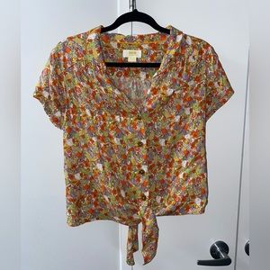Anthropologie button-up shirt